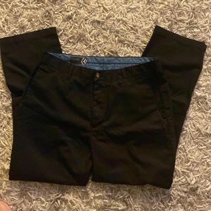 Volcom black pants, size 34